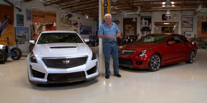 Jay Leno and 2016 Cadillac CTS-V Chantilly